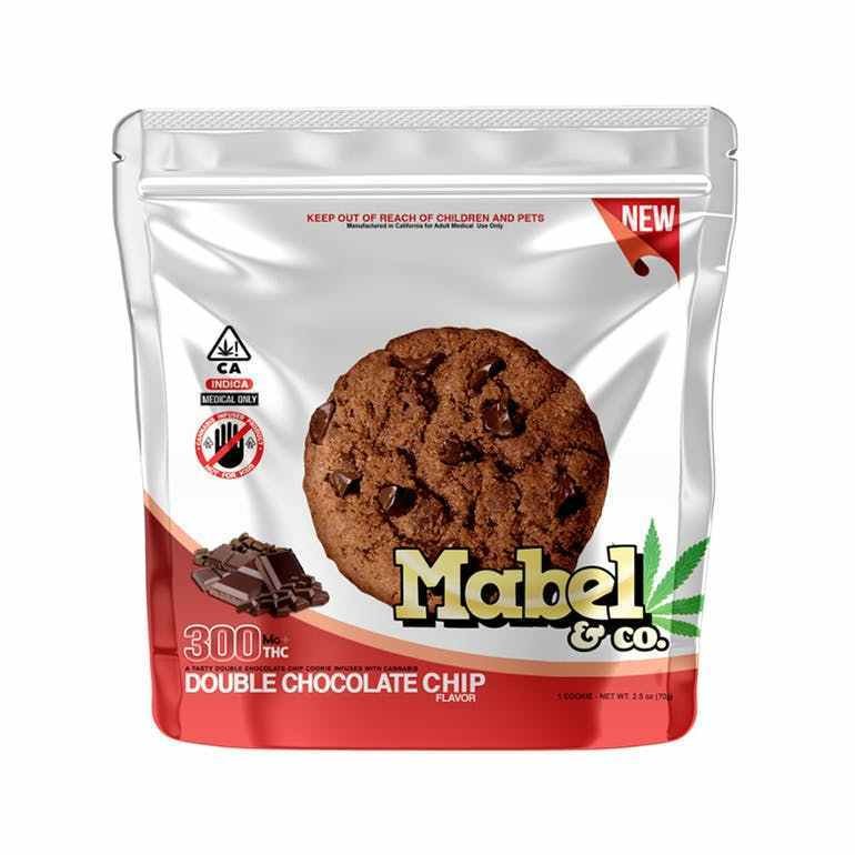 MABEL & CO – DOUBLE CHOCOLATE CHIP COOKIE 300MG