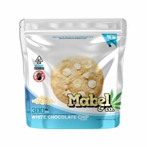 MABEL & CO COOKIES – WHITE CHOCOLATE CHIP 300MG