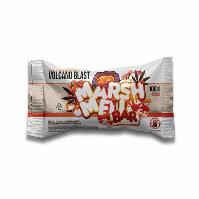 MARSHMELLO BARS – VOLCANO BLAST 100MG
